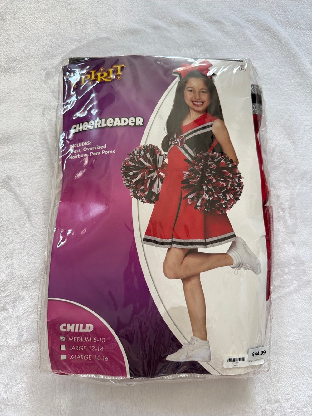 Red & Black Cheerleader Costume